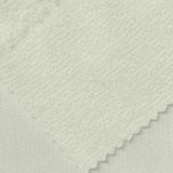 100% Polyester French Terry Fabric, 220 gsm, 160 cm — White — photo 1