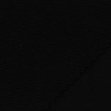 Polyester Stretch Interlock Knit Fabric, 286 gsm, 155 cm — Black — photo 1