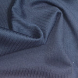 Blue Marl Rib Knit, Polyester, 193 gsm — photo 1