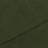 Cotton Polyester Stretch Rib Knit Fabric, 280 gsm, 125 cm — Green — photo 1