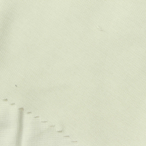Off-White Ribbed Rib Knit, Poly-Viscose