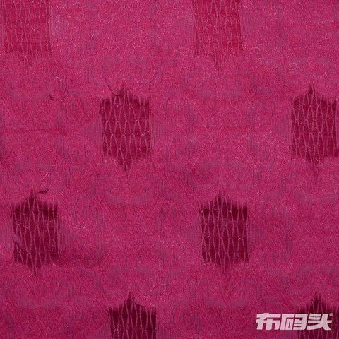 Fuchsia Openwork Jacquard, Polyester