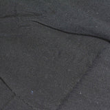 Polyester Stretch Milk Silk Knit Fabric, 185 gsm, 165 cm — Black — photo 1
