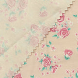 Pink Roses Jersey Knit, Viscose, 163 gsm — photo 1