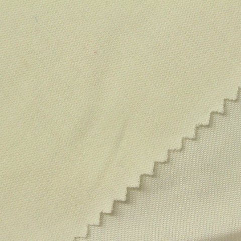 Cotton Viscose Jersey Knit Fabric, 230 gsm, 170 cm — Beige