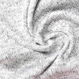 Light Grey Heathered-Marl Chunky Knit, Polyester, 250 gsm — photo 1