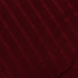 Slub Polyester Viscose Stretch Rib Knit Fabric, 195 gsm, 180 cm — Red — photo 1