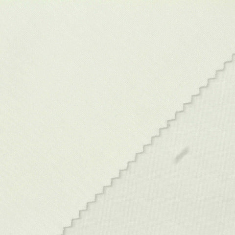 Polyester Viscose Stretch Scuba Knit Fabric, 270 gsm, 170 cm — White