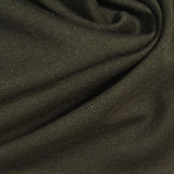 Polyester Cotton Stretch Ponte Knit Fabric, 220 gsm, 165 cm — Khaki — photo 1