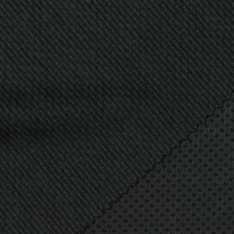 Dark Grey Dot Jacquard, Polyester, 170 gsm