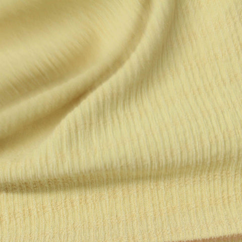 Polyester Stretch Crepe Fabric, 175 gsm — Yellow