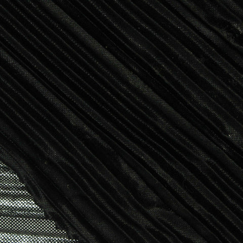 Silver Dots Plissé, Polyester