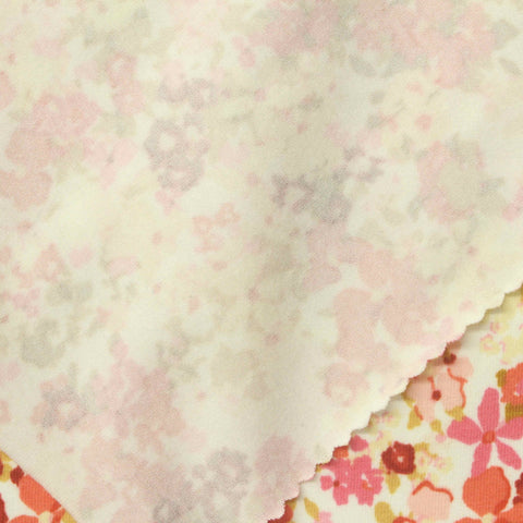 Printed Cotton Modal Stretch Jersey Knit Fabric, 185 gsm, 160 cm — Beige