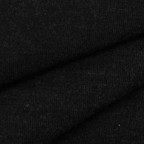 Dark Grey Marl Scuba Knit, Poly-Cotton, 295 gsm