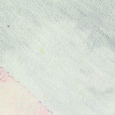 Pink Abstract French Terry, Poly-Cotton, 197 gsm