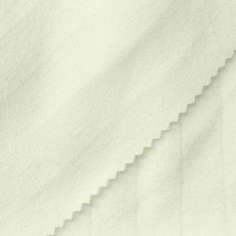 Off-White Stripes French Terry, Poly-Viscose