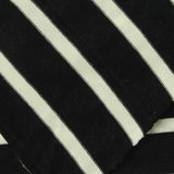 Black Horizontal-Stripe Jersey Knit, Viscose, 200 gsm, 168 cm — photo 1