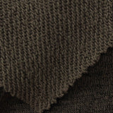 Dark Brown Heathered-Marl French Terry, Cotton-Poly — photo 1