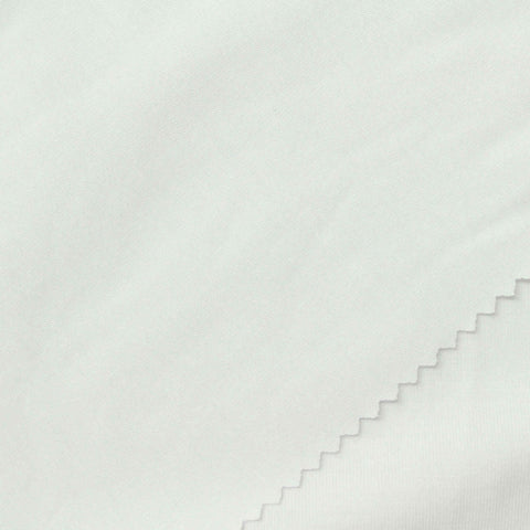 Polyester Stretch Jersey Knit Fabric, 260 gsm, 160 cm — White