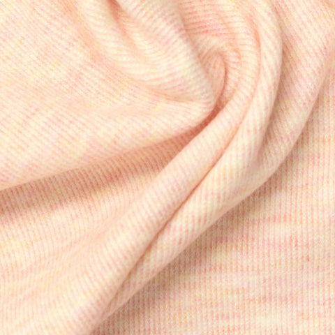 Light Pink Marl Velvet, Poly-Viscose