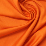 Polyester Stretch Milk Silk Knit Fabric, 170 gsm, 160 cm — Orange — photo 1
