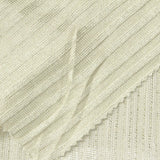 Light Cream Marl Rib Knit, Polyester — photo 1