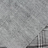 Black Plaid Jacquard, Polyester, 279 gsm — photo 1