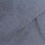 Polyester Viscose Stretch Rib Knit Fabric, 180 gsm, 170 cm — Blue — photo 1