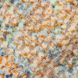 Orange Abstract Lace, Nylon — photo 1