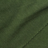 Dark Olive Marl Jersey Knit, Poly-Cotton — photo 1