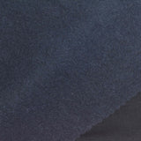 Brushed Viscose Polyester Blend Stretch French Terry Fabric, 250 gsm, 160 cm — Black — photo 1