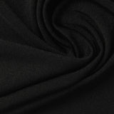 Nylon Stretch Warp Knit Fabric, 200 gsm, 160 cm — Black — photo 1
