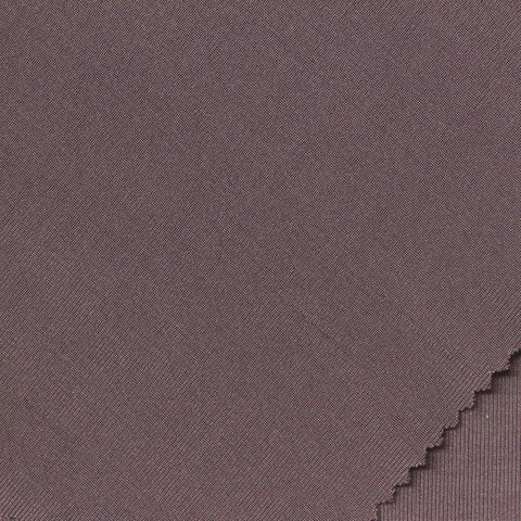 Polyester Stretch Rib Knit Fabric, 320 gsm, 150 cm — Purple