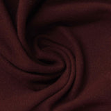 Brushed Polyester Stretch Interlock Knit Fabric, 256 gsm — Red — photo 1