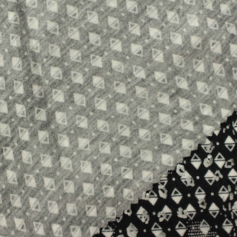 Black Diamonds Chunky Knit, Viscose