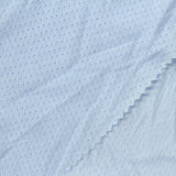 100% Cotton Birdseye Knit Fabric, 105 gsm, 150 cm — Blue — photo 1