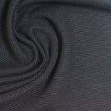 Dark Grey Marl Interlock Knit, Viscose-Poly, 307 gsm — photo 1