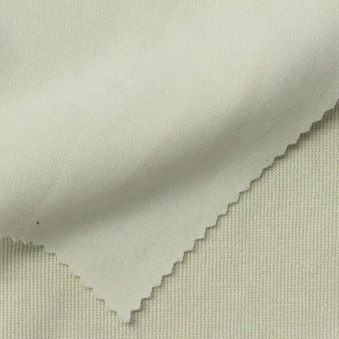 Polyester Stretch Rib Knit Fabric, 260 gsm, 155 cm — Khaki
