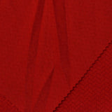 Red Tone-on-Tone Chevron Jacquard, Poly-Viscose — photo 1