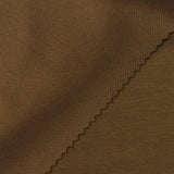 Polyester Viscose Stretch Scuba Knit Fabric, 190 gsm, 120 cm — Khaki — photo 1