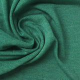 Green Marl Jersey Knit, Poly-Cotton, 157 gsm — photo 1