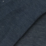 White Horizontal-Stripe Jersey Knit, Cotton, 170 gsm — photo 1