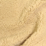 100% Polyester Sherpa Fleece Fabric, 230 gsm, 150 cm — Khaki — photo 1
