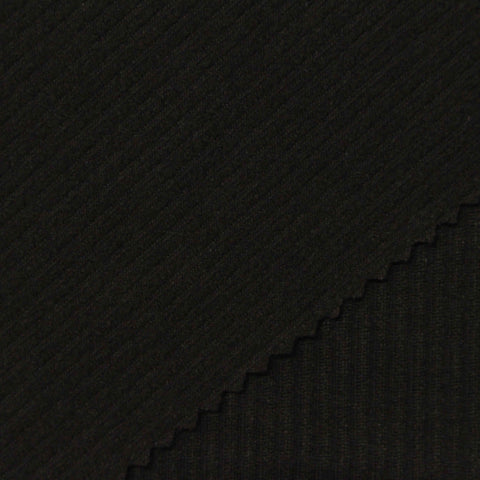 Nylon Stretch Jersey Knit Fabric, 316 gsm, 160 cm — Brown