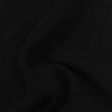 Polyester Viscose Stretch Woven Fabric, 371 gsm — Black — photo 1