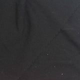 Viscose Nylon Stretch Ponte Knit Fabric, 250 gsm, 150 cm — Black — photo 1