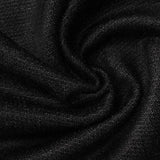 Black Marl Interlock Knit, Polyester, 280 gsm — photo 1