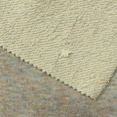Light Beige Marl French Terry