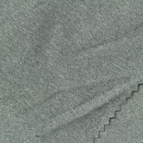 Grey Marl Jersey Knit, Polyester, 140 gsm