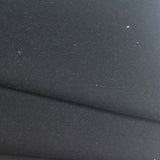 Cotton Polyester Stretch Scuba Knit Fabric, 375 gsm, 160 cm — Black — photo 1